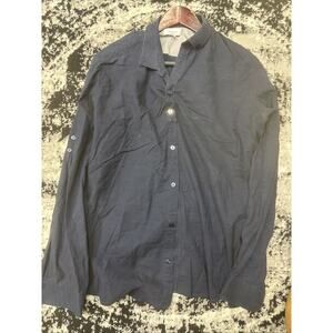 Calvin Klein Men’s Large Blue Button Down